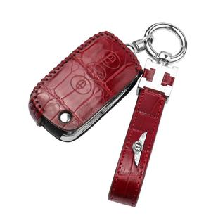 专用于宾利钥匙套保护壳慕尚雅致欧陆飞驰高档汽车真皮包扣男女士