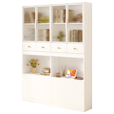 奶油实木床尾柜床头柜