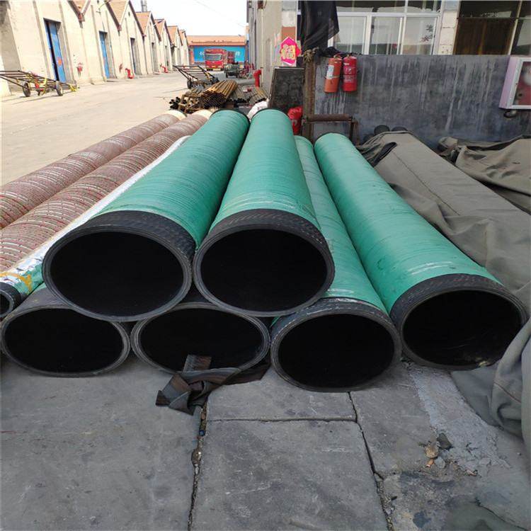 耐磨橡胶钢丝管 吸排水钢丝软管 抗洪排涝专用高强度橡胶钢丝管