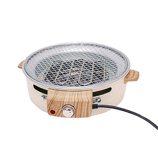 电围炉煮茶烤火炉套装器具全套户外碳烤炉电碳两用烧烤炉子家用炭