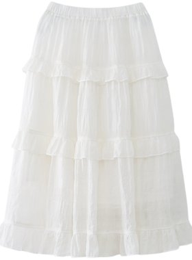 艾上朵女童半身裙蛋糕裙