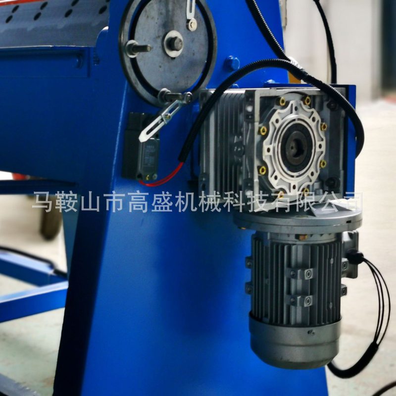 高盛电动不锈钢折边机WSG-2*X1500通风管道折方机可折不锈钢