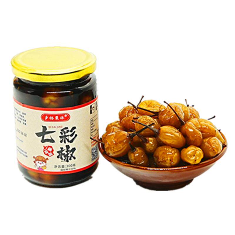五彩椒广西七彩泡椒酱菜酸辣开胃