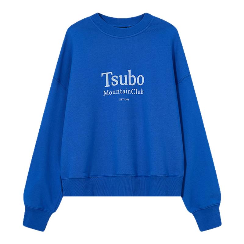 尺不TSUBO 新款男女套头帽衫品牌LOGO印花棉质宽松连帽卫衣