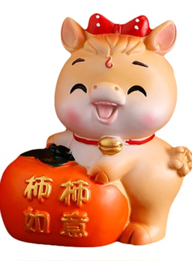 2026马年创意国潮生肖马摆件盲盒吉祥物家居桌面装饰新年伴手礼品