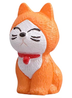 新款可爱卡通猫咪微景观装饰摆件