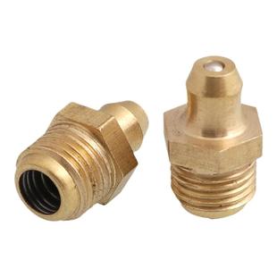 黄油嘴铜油嘴油嘴头铜油杯油咀油枪注油嘴黄油枪头弯油嘴M6M810CY