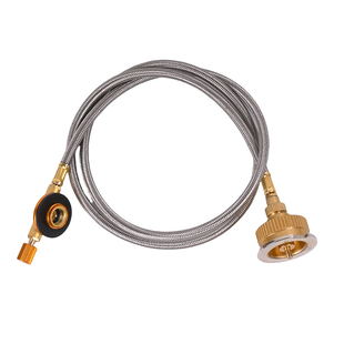 卡式炉转接头外接气管炉头延长管液化气高山气罐转换头分体式配件