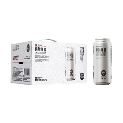 燕大师精酿原浆啤酒500ml×12罐