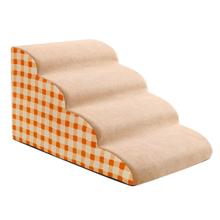 宠物楼梯狗狗上床台阶猫咪爬梯斜坡可拆洗小型老年犬梯子床边沙发