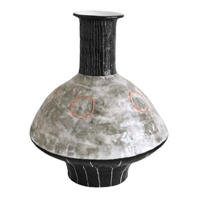 缪斯家中古风彩绘手工陶瓷花瓶