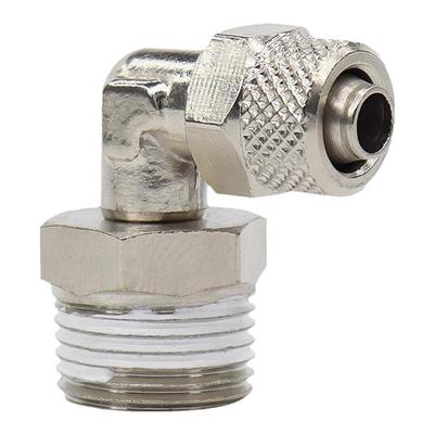 原装亚德客直角快拧弯头接头