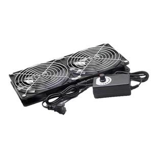 机柜静音大风量排气220V散热风扇窗户机箱多肉花架鱼缸暖气片暴力