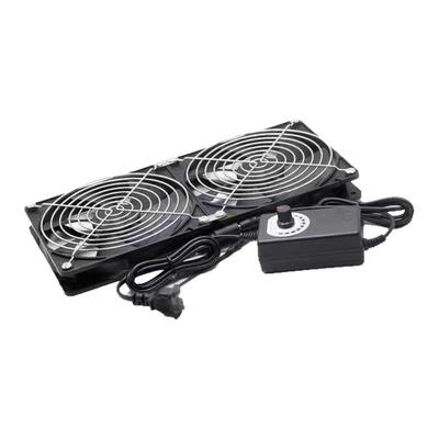 12CM静音大风量排气220V散热风扇 窗户机柜机箱多肉花架鱼缸暖气