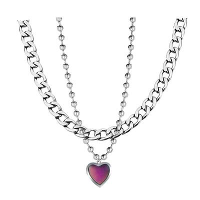 niro感温变色项链高级感