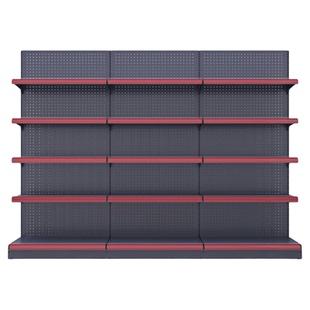 超市货架商店展示架小卖部商超便利店单双面清仓多层置物架