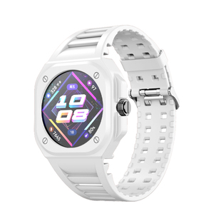 玩物尚智适用华为Watch GT Cyber表壳全包一体透明TPU表带GTCyber表带智能运动替换手表壳男女新款时尚雅致