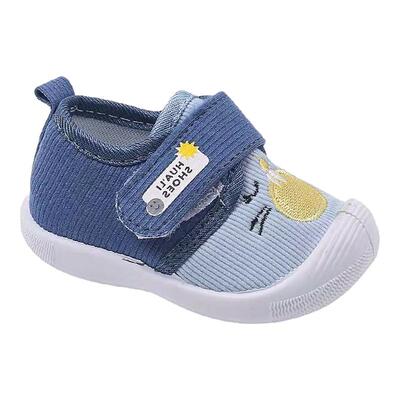 小宝宝学步鞋软底会响叫叫鞋0-6个月1-3岁春秋季男女婴幼儿布鞋子