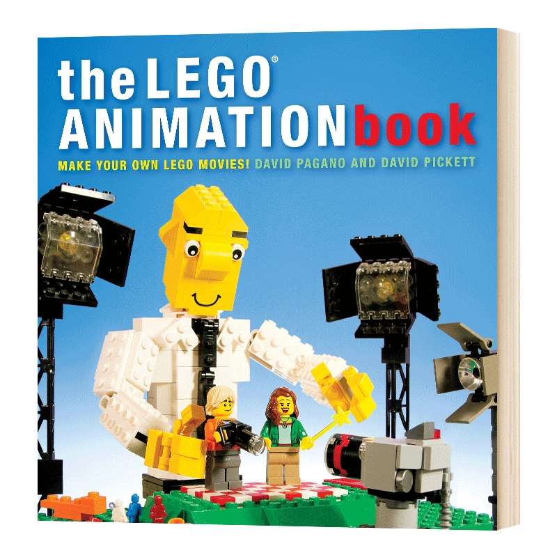 乐高动画书:制作你自己的乐高电影 英文原版 The LEGO Animation Book 英文版 进口英语书籍