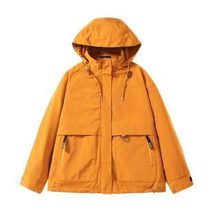 outdoor products黄亦玫同款秋冬夹克外套女户外抓绒三合一冲锋衣