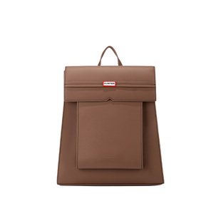 HUNTER2025秋冬男女同款类橡胶防泼水双肩背包露营通勤书包