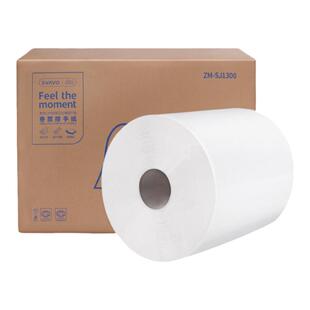 瑞沃智能自动出纸机专用卷纸擦手纸卫生间纸巾抽纸一整箱12卷