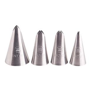 三能蝴蝶结花嘴蛋糕裱花嘴无骨叶子百合挤嘴小号中号SN7171SN7258