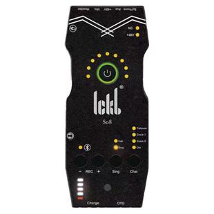 ickb so8六代专业手机直播声卡唱歌设备网红主播户外无线麦克套装