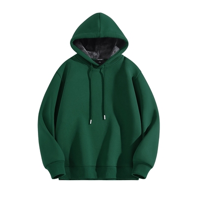 真维斯加绒加厚卫衣男冬季连帽