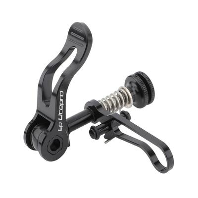 Litepro小布车座管夹钛合金坐杆扣CNC搂空超轻改装件适用brompton