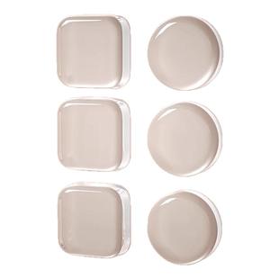 门把手防撞贴硅胶静音垫冰箱门贴门挡条防碰撞神器柜门后颗粒墙贴