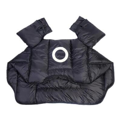 电动车冬季加绒加厚挡风被