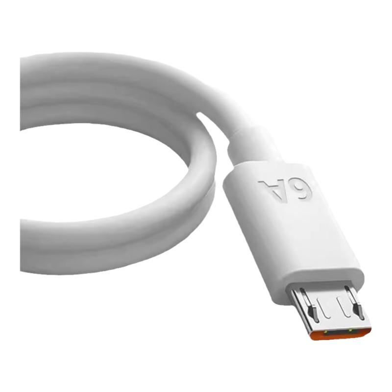 快冲冲 6a数据线超级快充usb转Micro老安卓充电线闪充适用于华为荣耀vivo手机手表梯形接口装可选Typec充电线