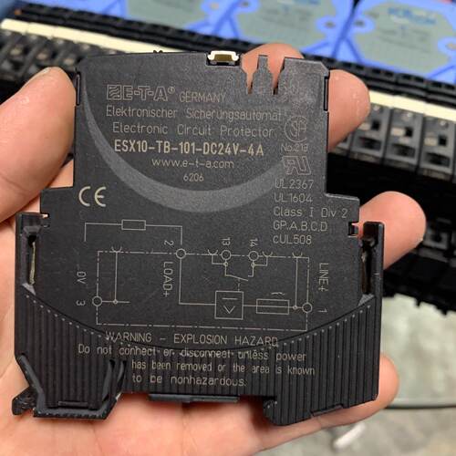 溢价-德国ETA断路器 ESX10-TB-101-DC24V-4A