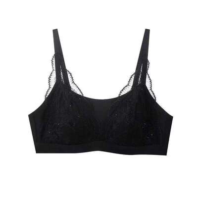 纯欲轻薄蕾丝无痕聚拢显瘦文胸