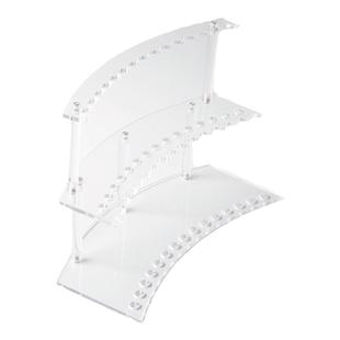 多层笔架透明亚克力水笔展示架文具店水彩笔钢笔展示架笔托架方便