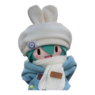 fufu娃衣初音未来挂件16cm幽灵小鬼miku毛绒公仔可换装玩偶生日礼