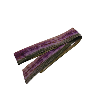 PANLULUPAN小众设计女士艺术家配饰飘带铜氨丝印花飘带丝巾百搭