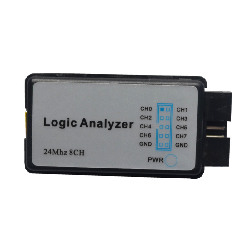 usb 逻辑分析仪 24M采样 8通道 saleae sigrok 兼容 单片机 FPGA