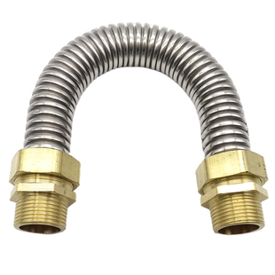 空调波纹管20不锈钢中央4分6分1寸2冷热25进水DN水管金属软管暖气