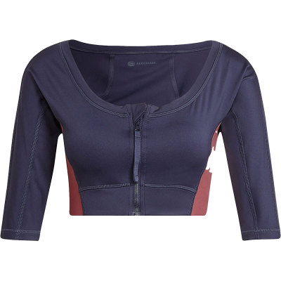 Adidas/阿迪达斯正品YO 4E TOP女子休闲瑜伽运动短袖HD9544