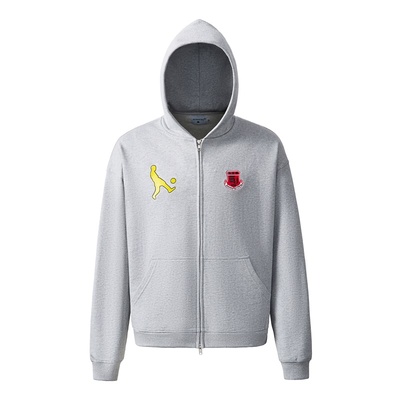 Eusoueu刺绣小众美式复古卫衣