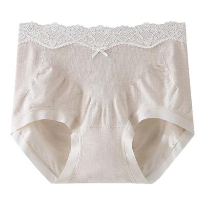 英国lobesli高腰收腹蕾丝内裤