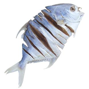 金鲳鱼干金昌鱼干湛江特产淡晒海鲜水产金仓鱼干淡盐金枪鱼咸鱼干