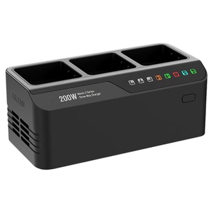 QIUJI求机适用DJI大疆御3充电管家200W电池充电器超级快充Mavic 3/Mavic 3 pro/Mavic3E/Mavic3T无人机配件