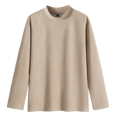 NN真维斯蚕丝羊毛秋衣男款秋冬季