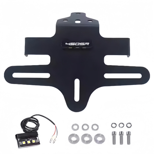 适用春风450SR 450nk 短尾牌照架250sr 800nk改装车牌架后支架