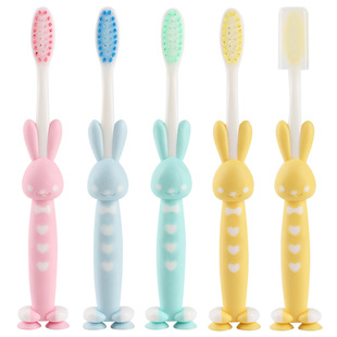 儿童软毛牙刷6-12学生牙刷卡通防滑刷柄保护牙龈小孩万毛牙刷家用
