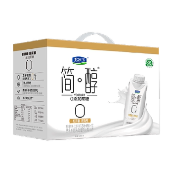 【礼盒推荐】君乐宝简醇0添加蔗糖高端原味酸奶255g*10瓶礼盒装实付43.9元到手包邮 【礼盒推荐】君乐宝简醇0添加蔗糖高端原味酸奶255g*10瓶礼盒装实付43.9元到手包邮