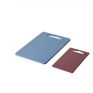 IKEA宜家伯里图 砧板2件套组合装塑料绿色蓝色水果切菜板国内代购